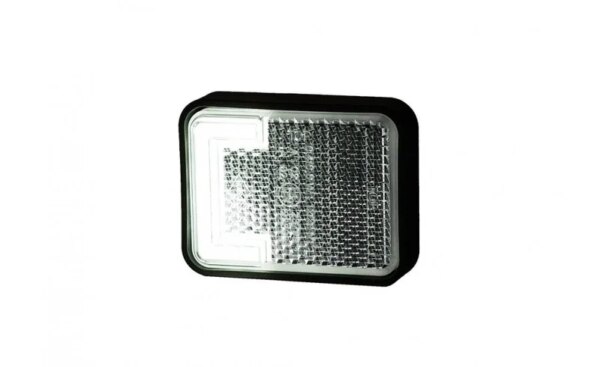 LED markeringslicht neon wit met beugel | 12-24v | 50cm. kabel | MV-3500W-LD 2742-MV-3500W-7