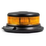 LED zwaailamp amber met amber lens | 12-24v | magneet | R65 | S07ZL603AA--S07ZL603AA