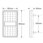 LED (2-Pack) Compact heavy duty achterlicht 12v - IP68 | 212BAR2-212BAR2-212BAR2-4