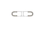 LED flitsbalk amber | 13 serie | ECE-R65 amber | transparant | 770mm | 16 LED's | 13-00010-E-13-00010-E-13-00010-E-2