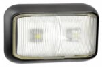 LED markeringslicht wit | 12-24v | 40cm. kabel | 58WME-58WME-58WME