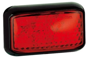 LED markeringslicht rood | 12-24v | 40cm. kabel | 35RME-35RME-35RME