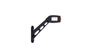 Links | LED breedtelamp rood | wit | amber | 12-24v | 35cm. kabel | MB-3691RWA-LD 518/L-MB-3691RWA