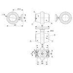 LED pendellamp | korte steel | matte lens | 12-24v | MB-1020RA-LD 2627-MB-1020RA-5