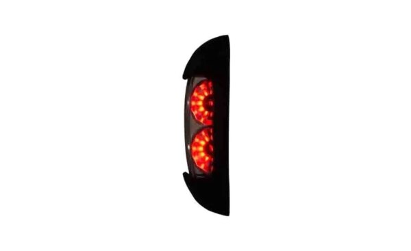 LED breedtelamp compact rood-wit 12-24v 50cm kabel | MB-5300RW-LD 2164-MB-5300RW-6
