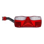 LED Trailerlamp links met breedtelicht 12-24v kabelingang | VC-7111-3192.4000084-VC-7111-2