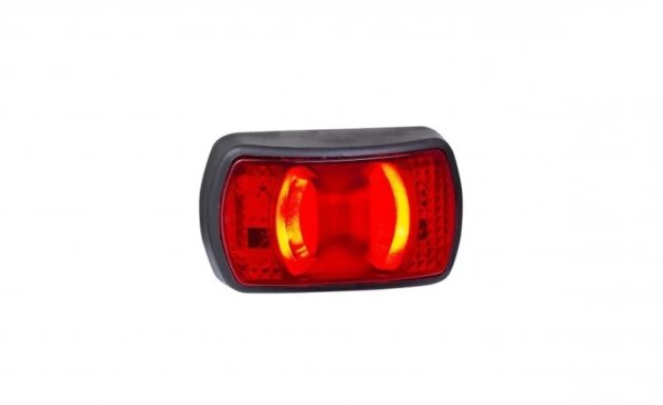 LED markeringslicht neon rood compact | 12-24v | 50cm. kabel | MV-3390R-LD 2229-MV-3390R