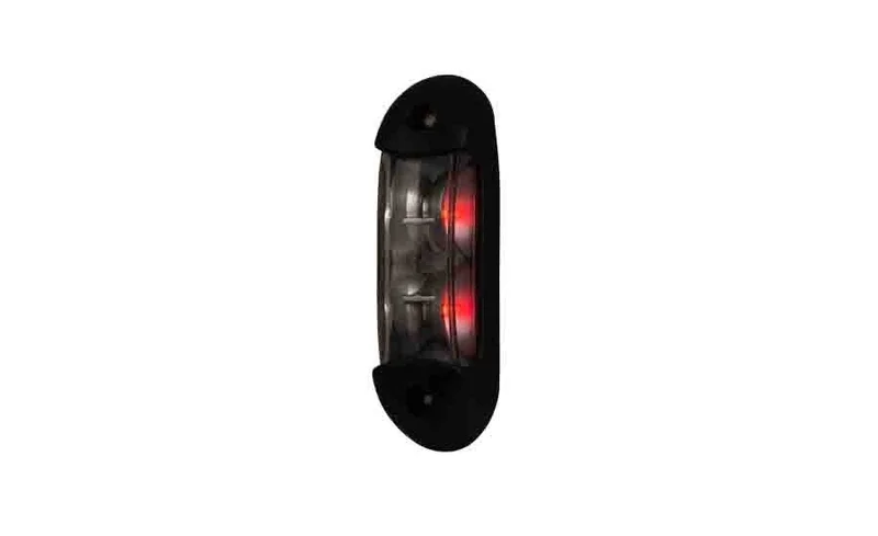 LED breedtelamp compact rood-wit-amber 12-24v 50cm kabel | MB-5300RWA-LD 2166-MB-5300RWA-6 LED breedtelamp compact rood-wit-amber 12-24v 50cm kabel | MB-5300RWA-LD 2166-MB-5300RWA-6