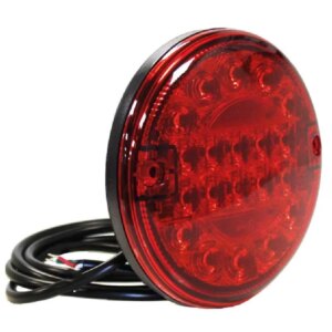 LED Slimline hamburger mistlicht | 12-24v | 150cm. kabel | VM-140--VM-140