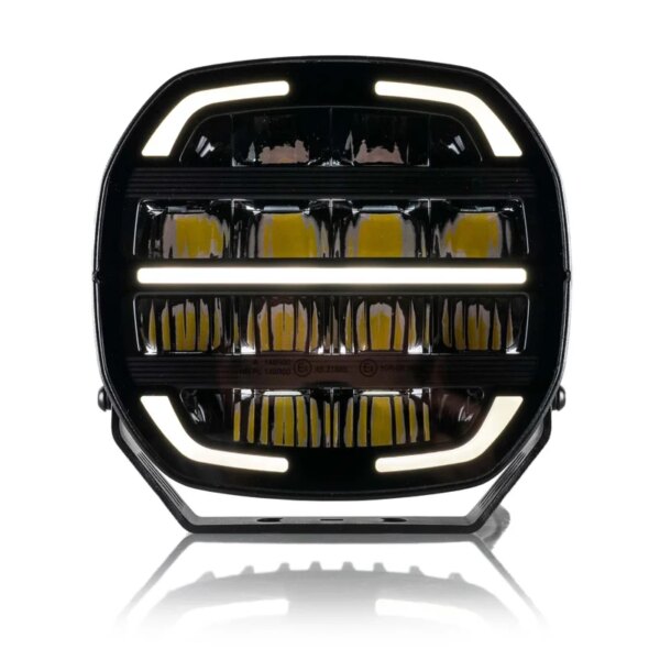 LED verstraler Darklook/black 12-24v / 14.000lm--WD-13013-3
