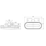 75mm². connector | M10MV-760R-FT-070 C+K LED QS075-M10MV-760R