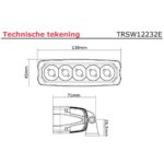 LED werklamp | 1500 lumen | 9-36v | TRSW12232 E--TRSW12232 E-6