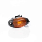 LED markeringslicht amber | 12-24v | 50cm. kabel met 0