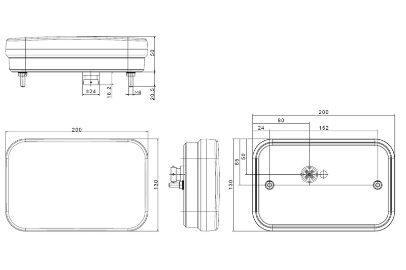 Rechts | LED achterlicht met geïntegreerde canbus-oplossing & achteruitrijlicht | 12v | 5-PIN | VC-2712B5CAN-FT-270 P NT LED O COF BAJONET 5PIN-VC-2712B5CAN-9 Rechts | LED achterlicht met geïntegreerde canbus-oplossing & achteruitrijlicht | 12v | 5-PIN | VC-2712B5CAN-FT-270 P NT LED O COF BAJONET 5PIN-VC-2712B5CAN-9