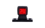 LED breedtelamp rechts rood-wit 12-24v 50cm kabel | MB-4632RW-LD 450/P-MB-4632RW