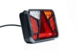 Rechts | LED achterlicht met kentekenlicht | 12-24v | 7-functies | 100cm. kabel | VC-4512-FT-370 P TB LED-VC-4512-8
