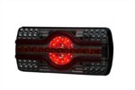 LED neon achterlicht met kentekenverlichting | 12-24v | 2
