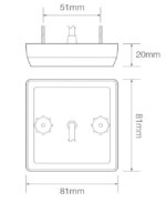 LED compact achterlicht | 12-24v | 30cm. kabel | 81STIM-81STIM-81STIM-3