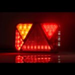 Links | LED achterlicht met mistlicht & kentekenlicht | 12v | 5-PIN | VC-2721B5-FT-270 L TB LED PM BAJONET 5PIN-VC-2721B5-5