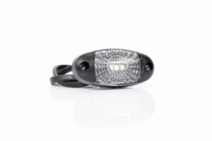LED markeringslicht wit | 12-24v | 50cm. kabel | 0