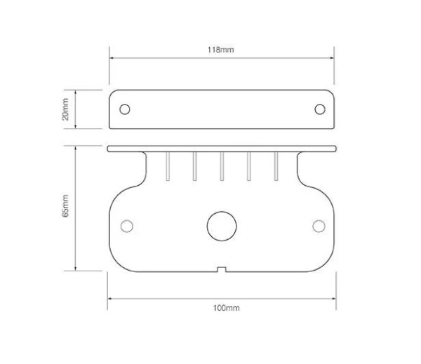 markeringslicht beugel | 44-serie | 44BKT-44BKT-44BKT-2
