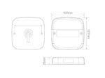 LED compact achterlicht met kentekenverlichting | 12v | 50cm. kabel | 99ARL-99ARL-99ARL-4