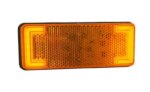 LED markeringslicht neon amber | 12-24v | 50cm. kabel | MV-3100A-LD 2484-MV-3100A