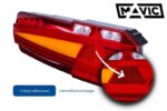LED Trailer Neon trailerlicht rechts 12-24v 7-PIN's AMP | VC-5002B7-LZD 2655-VC-5002B7-2