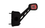LED breedtelamp rechts met alarm rood-wit-amber 12-24v | MBA-2762RWA-LDCC 2714-MBA-2762RWA-4