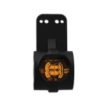 Links | LED breedtelamp met korte steel | 12-24v | 20cm. kabel | M10BV-801RWA-FT-140 W L LED-M10BV-801RWA-4