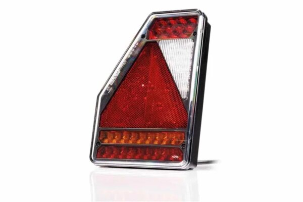 Links | LED achterlicht | canbusProof | driehoek model | 12v | 5-functie 5-PIN | VC-3301B5CAN-FT-277 L LED O SPKPM BAJONET 5PIN-VC-3301B5CAN-2
