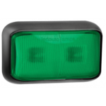 LED markeringslicht groen | 12-24v | 40cm. kabel | 58GME-58GME-58GME