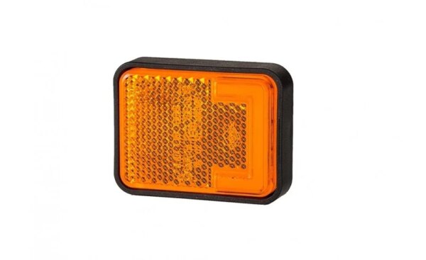 LED markeringslicht neon amber met beugel | 12-24v | 50cm. kabel | MV-3500A-LD 2743-MV-3500A-7