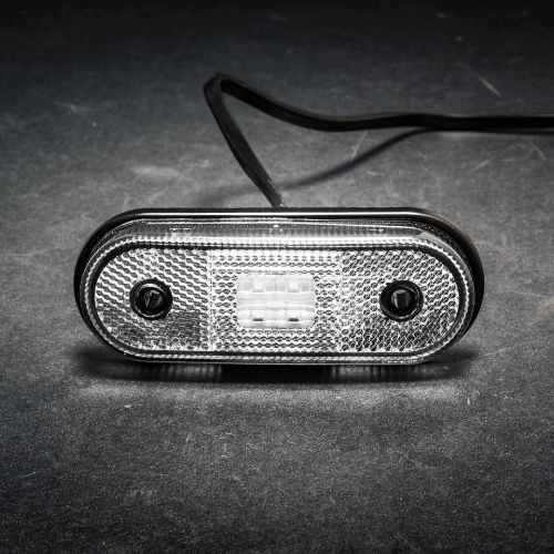 LED markeringslicht wit | 12-24v | 50cm. kabel | MV-1400W-FT-020 B LED-MV-1400W-2 LED markeringslicht wit | 12-24v | 50cm. kabel | MV-1400W-FT-020 B LED-MV-1400W-2