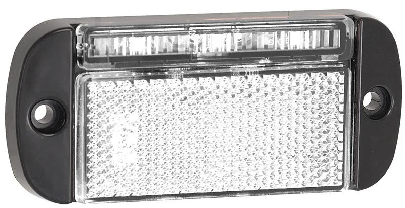 LED markeringslicht wit | 12-24v | 40cm. kabel | 44WME-44WME-44WME LED markeringslicht wit | 12-24v | 40cm. kabel | 44WME-44WME-44WME