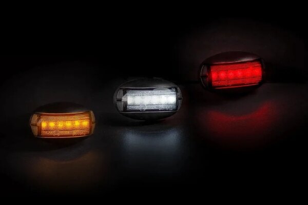 LED markeringslicht Dark wit 12-24v 15cm kabel | MV-6700DW-FT-067 B LED DARK-MV-6700DW-4