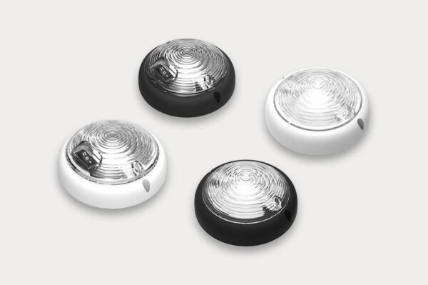 LED interieurverlichting | zwart | zonder schakelaar | 12-24v | 4000K | B10GS-143Z-FT-160 CZ LED-B10GS-143Z-2