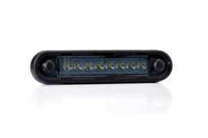 Dark markeringslicht-lang wit | 12-24v | 0