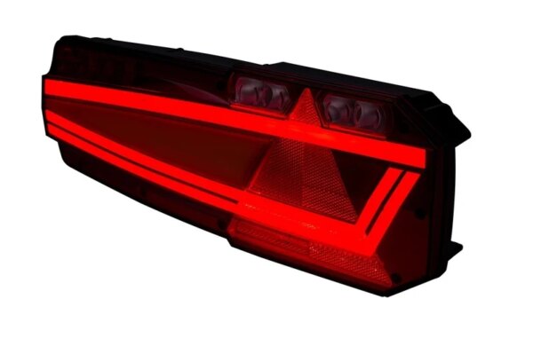 LED neon achterlicht rechts (non-driehoek) 12-24v 7-PIN's AMP | VC-5052B7-LZD 3012-VC-5052B7-7