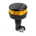 LED Zwaailamp | amber met amber lens | R65 | 12-24v | DIN-voet | S07ZL602AA--S07ZL602AA-2