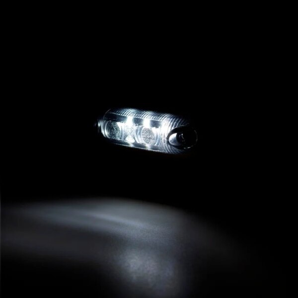 LED dark markeringslicht wit 12-24v 50cm kabel-LD 370/GRAPHITE-MV-4000DW-2