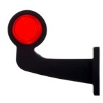 links | LED pendellamp | haakse steel & matte lens | 12-24v | MB-1021RA-LD 2625-MB-1021RA-3