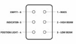 6-PIN DT-connector