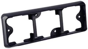 Drievoudige zwarte omlijsting | 100 Series | 100B3B-100B3B-100B3B