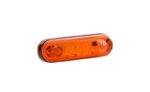 LED markeringslicht amber met beugel | 12-24v | 50cm. kabel | MV-4000A-LD 390-MV-4000A