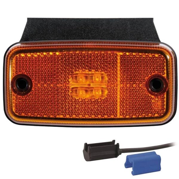 LED markeringslicht amber | 12-36v | 0