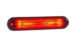 LED markeringslicht rood | 12-24v | 50cm. kabel | MV-2100R-LD 2334-MV-2100R