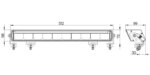 LED bar | Shadow 2 | amber-wit | 9500 lumen | 9-36v | LD3-10095--LD3-10095-9