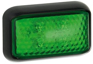 LED decoratielicht | groen | 12-24v | 40cm. kabel | 35GME-35GME-35GME