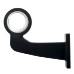 Rechts | LED pendellamp haakse steel | matte lens | 12-24v | MB-1022RW-LD 2605-MB-1022RW-4